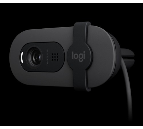 Веб-камера/ Logitech Brio 100 Full HD webcam - GRAPHITE – USB