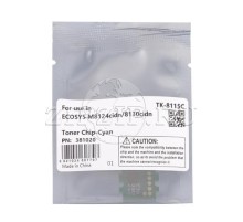 -/ Чип картриджа TK-8115C для KYOCERA ECOSYS M8124cidn/8130cidn (CET) Cyan, 6000 стр.