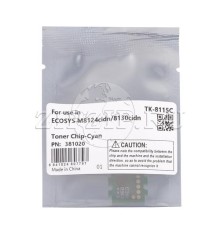 -/ Чип картриджа TK-8115C для KYOCERA ECOSYS M8124cidn/8130cidn (CET) Cyan, 6000 стр.