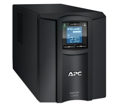 Источник бесперебойного питания APC Smart-UPS C 2000VA/1300W, 230V, Line-Interactive, LCD, Out: 6xC13 1xC19, 1 year warranty Источник бесперебойного питания APC Smart-UPS C 2000VA/1300W, 230V, Line-Interactive, LCD, Out: 6xC13 1xC19, 1 year warranty