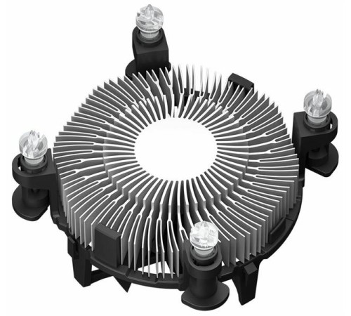 Кулер для процессора PCCooler R94-V2, 94mm FAN, AL, 4-PIN PWM, 900-2400 RPM, 27.3DBA, HYDRO BEARING, LGA 1851/1700