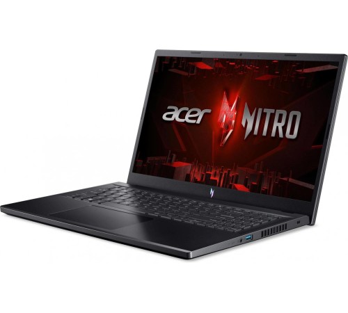 Ноутбук/ ACER Aspire Nitro ANV15-51-51AT 15.6"(1920x1080 (матовый) IPS)/Intel Core i5 13420H(2.1Ghz)/16384Mb/512PCISSDGb/noDVD/Ext:nVidia GeForce RTX2050(4096Mb)/Cam/BT/WiFi/50WHr/war 1y/2kg/Black/NoOS