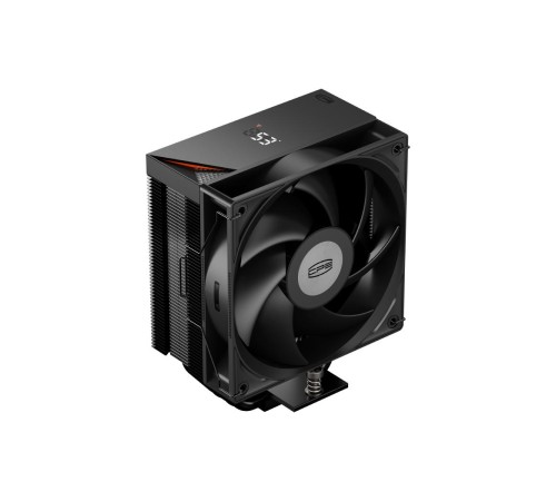 Кулер для процессора/ CPU Cooler PCCooler RT500 Digital BK (240W, 4-pin PWM, LED temp., 152mm, Al/Cu, 5x6mm, 1x120mm, 73.32CFM, 34.9dBA, 2200RPM, S: 1851/1700/1200/115X, AM5/AM4, black) Кулер для процессора/ CPU Cooler PCCooler RT500 Digital BK (240W, 4-pin PWM, LED temp., 152mm, Al/Cu, 5x6mm, 1x120mm, 73.32CFM, 34.9dBA, 2200RPM, S: 1851/1700/1200/115X, AM5/AM4, black)