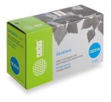 -/ Картридж лазерный Cactus CS-CE251A CE251A голубой (7000стр.) для HP CLJ CP3525/CM3530