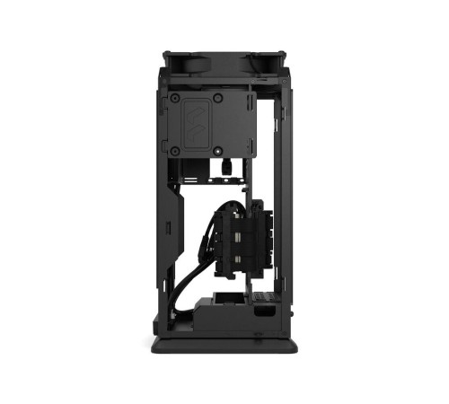 Корпус без блока питания/ Case Fractal Design Mood, Mini-Tower, 1x180mm, 2xUSB-A 3.0 + 1xUSB 3.2 Type-C, SFX PSU Support, mITX Black