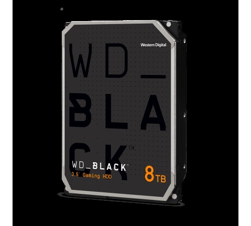 Жесткий диск/ HDD WD SATA3 8Tb 7200rpm Black 256Mb 1 year warranty