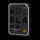 Жесткий диск/ HDD WD SATA3 8Tb 7200rpm Black 256Mb 1 year warranty