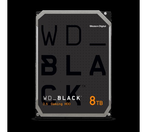 Жесткий диск/ HDD WD SATA3 8Tb 7200rpm Black 256Mb 1 year warranty
