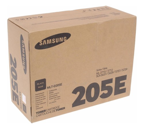 Тонер-картридж/ Samsung MLT-D205E Extra H-Yield Blk C Тонер-картридж/ Samsung MLT-D205E Extra H-Yield Blk C