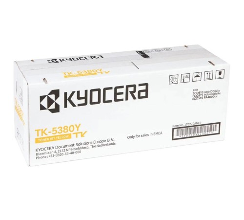тонер-картридж Kyocera TK-5380Y/ Toner Cartridge Kyocera TK-5380Y тонер-картридж Kyocera TK-5380Y/ Toner Cartridge Kyocera TK-5380Y