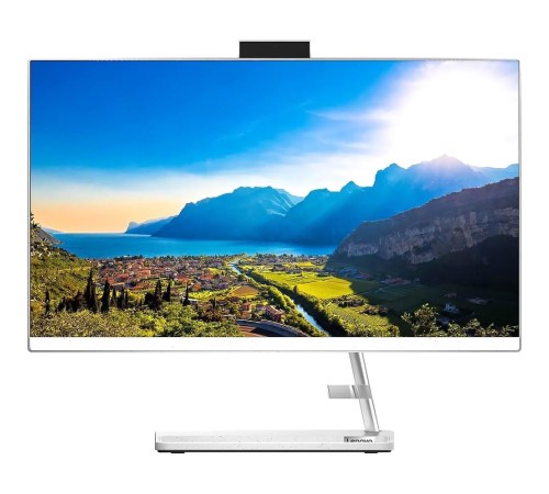 Моноблок/ Lenovo IdeaCentre AIO 3 24IAP7   23.8"(1920x1080 IPS)/Intel Core i3 1215U(1.2Ghz)/8192Mb/512SSDGb/noDVD/Int:Intel UHD Graphics/Cam/BT/WiFi/war 1y/7.03kg/white/noOS + RU kbd, mouse USB