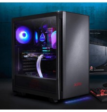 ADATA XPG INVADER черный Mid-Tower, Micro-ATX, Mini-ITX, Standard-ATX, USB 3.2 Gen1 Type-A (Вскрытая упаковка)