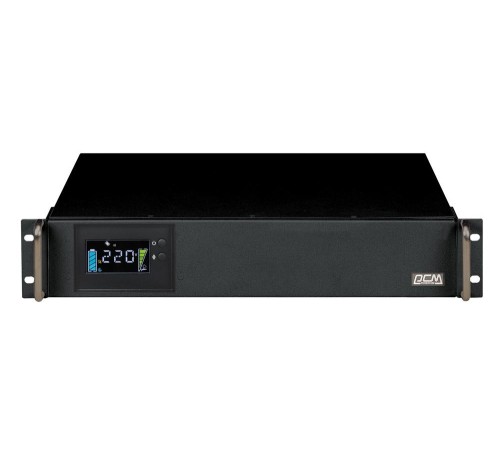 Источник бесперебойного питания Powercom King Pro RM KIN-1200AP LCD 960Вт 1200ВА черный/ UPS Powercom King Pro RM KIN-1200AP LCD 960W 1200Va black Источник бесперебойного питания Powercom King Pro RM KIN-1200AP LCD 960Вт 1200ВА черный/ UPS Powercom King Pro RM KIN-1200AP LCD 960W 1200Va black