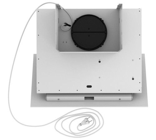 Вытяжка Franke/ Best, Вытяжка наклонная LENS 50 WH, 50 см, 1000 м3/ч, сенсорное управление, LED освещение, 62 дБ, Угольный фильтр Ф-09 (опция), Основной цвет белый, Фальштруба белый цвет