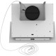 Вытяжка Franke/ Best, Вытяжка наклонная LENS 50 WH, 50 см, 1000 м3/ч, сенсорное управление, LED освещение, 62 дБ, Угольный фильтр Ф-09 (опция), Основной цвет белый, Фальштруба белый цвет