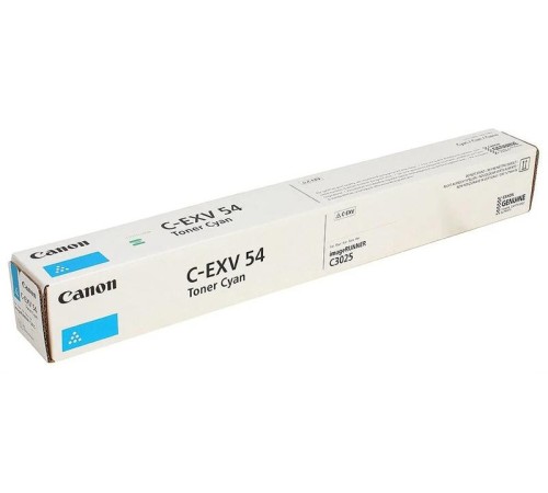 Тонер-картридж Canon голубой C-EXV54 для iR C3025/C3025i/C3125i (8 500 стр.) Тонер-картридж Canon голубой C-EXV54 для iR C3025/C3025i/C3125i (8 500 стр.)