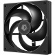 Кулер для корпуса/ Case Cooler ID-COOLING AS-140-K (140x140x25mm, 4-pin PWM, 72.2CFM, 24.9dBA, 1800RPM, Black)