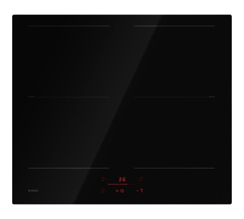Варочная панель ASKO/ Варочная панель ASKO, Арт. 744746 ПРОМО, 60 см, индукция, слайдерное управление, автоматическое распознавание посуды, объединение зон, 9 уровней мощности, Boost, таймер, индикатор остаточного тепла, цвет черный
