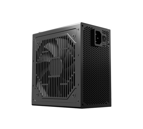 Блок питания ПК/ Power Supply PCCooler, 450W 80+ White (ATX, ATX 2.4, Non-modular, 1x24(20+4)pin 550mm, 1xCPU*2 8(4+4)pin 610+150mm, 1xPCIe*2 8(6+2)pin 510+150mm, 6xSATA*3+MOLEX4pin*2, Active, 120x120mm, 140x150x86mm, APFC, OVP, SCP, OPP)