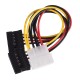 Кабель/ Кабель GoPower MOLEX (f)-2SATA (m) 0.2м PVC RoHS (1/500)