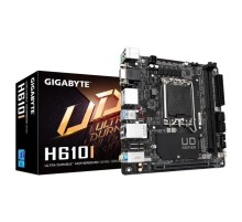 Материнская плата GIGABYTE H610I, LGA1700, H610, 2*DDR5, 4*SATA, 1*M.2, 2*USB 3.2, 4*USB 2.0, 1*PCIx16, 2*DP+D-Sub+HDMI, mITX