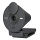 Веб-камера Logitech Webcam Brio 300, 1920x1080, GRAPHITE, защитная шторка, USB-C, [960-001436]