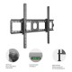 ONKRON кронштейн для телевизора 55"-100" наклонный, чёрный UT4