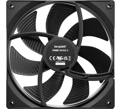 Кулер для корпуса/ Case Cooler be quiet! PURE WINGS 3 120mm PWM (120x120x25mm, 4-pin PWM, 49.9CFM, 25.5dBA, 1600RPM, Black) Кулер для корпуса/ Case Cooler be quiet! PURE WINGS 3 120mm PWM (120x120x25mm, 4-pin PWM, 49.9CFM, 25.5dBA, 1600RPM, Black)