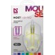Defender Проводная оптическая мышь Host MB-982 7цветов,1000 dpi,белый
