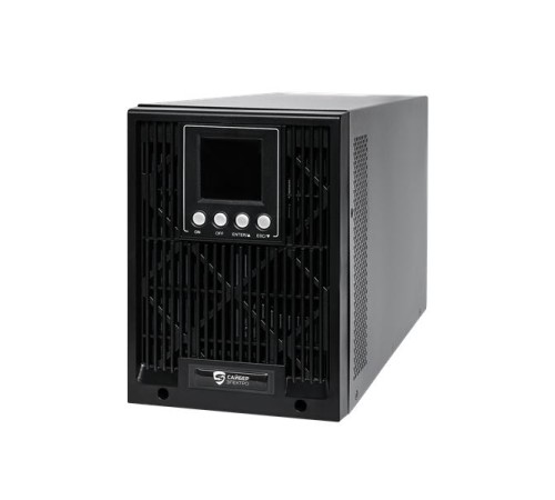 Источник бесперебойного питания Сайбер Электро ЭКСПЕРТ-II-2000 Онлайн, Напольное исполнение 2000ВА/1800Вт. USB/RS-232/SNMPslot  (2 EURO + 2 IEC С13) (12В /7Ач. х 4)