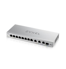 Коммутатор/ Zyxel XGS1250-12 Smart L2 switch , 8xGE, 3x1 / 2.5 / 5 / 10G, 1xSFP +, desktop