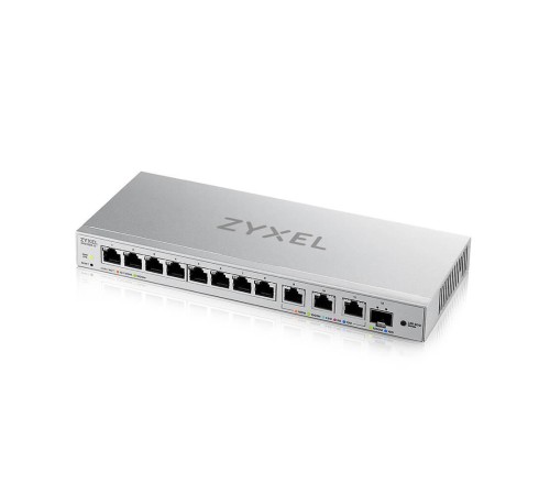 Коммутатор/ Zyxel XGS1250-12 Smart L2 switch , 8xGE, 3x1 / 2.5 / 5 / 10G, 1xSFP +, desktop
