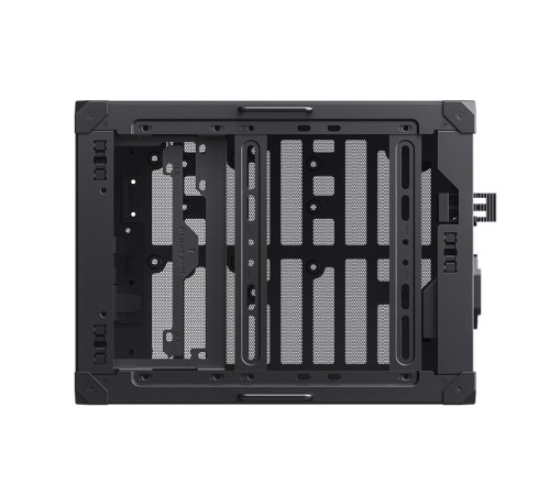 Корпус без блока питания/ Case JONSBO C6-ITX, Micro-Tower, no fan, 1xUSB-A 3.0 + 1xUSB-C 3.1, mDTX, mITX Black