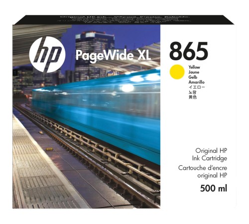Картридж/ HP 865 500ml Yellow PageWide XL Ink Crtg Картридж/ HP 865 500ml Yellow PageWide XL Ink Crtg