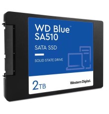 Твердотельный накопитель Western Digital SSD BLUE SA510 2Tb SATA 2,5”/7мм 3D NAND WDS200T3B0A, 1 year