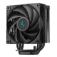 Кулер для процессора DEEPCOOL AG400 DIGITAL BK LGA1700/1200/115X/AM5/AM4 (9шт/кор, TDP 220W, PWM, Fan 120mm, 4 тепл. трубки, черный) RET (R-AG400-BKNDMN-G-2)