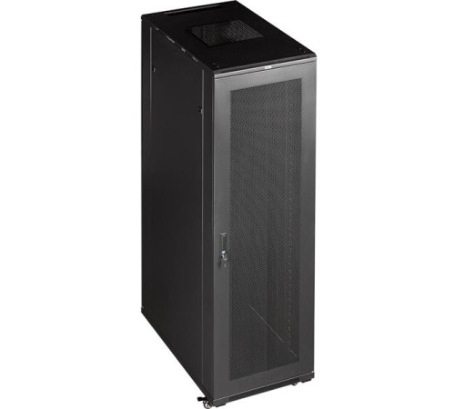 Шкаф Шкаф 19" Business, 47U 800x800, черный, передняя дв. перфорир., задняя дв. распашная перфорир. Шкаф Шкаф 19" Business, 47U 800x800, черный, передняя дв. перфорир., задняя дв. распашная перфорир.