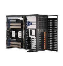 Серверная платформа Supermicro SuperServer GPU Tower 741GE-TNRT noCPU(2)4rd Gen Xeon Scalable/TDP 350W/no DIMM(16)/ SATARAID HDD(8)LFF/2xM.2 NVMe 3xFH/2x10GbE/2x2000W