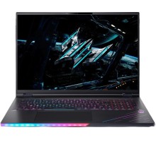 Ноутбук/ ACER Predator Helios 18 AI PH18-73-939Q 18"(2560x1600 miniLED (матовый, 240Hz, 3ms) )/Intel Core Ultra 9 275HX(2.7Ghz)/32768Mb/2TbPCISSDGb/noDVD/Ext:NVIDIA GeForce RTX 5080(16384Mb)/Cam/BT/WiFi/100WHr/war 1y/3.5kg/Black/NoOS