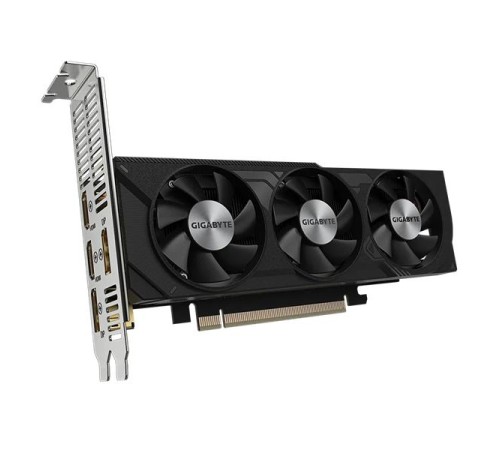 Видеокарта GIGABYTE RTX4060 OC Low Profile 8GB//RTX4060, HDMI*2, DP*2, 8G,D6 Видеокарта GIGABYTE RTX4060 OC Low Profile 8GB//RTX4060, HDMI*2, DP*2, 8G,D6