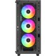 корпус Deepcool CC560 ARGB V2 без БП, боковое окно (закаленное стекло), 3x120мм ARGB LED вентилятор спереди и 1x120мм ARGB LED вентилятор сзади, черный, ATX (R-CC560-BKTAA4-G-2)