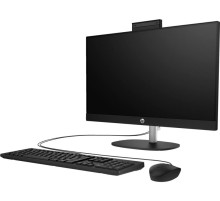 Моноблок/ HP All-in-One 24-cr1007nh   23.8"(1920x1080 IPS)/Touch/Intel Core Ultra 5 125H(1.4Ghz)/16384Mb/512PCISSDGb/noDVD/Int:Intel Iris X/Cam/WiFi/war 1y/Jack Black/DOS + Eng kbd,  mouse