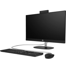 Моноблок/ HP All-in-One 24-cr1007nh   23.8"(1920x1080 IPS)/Touch/Intel Core Ultra 5 125H(1.4Ghz)/16384Mb/512PCISSDGb/noDVD/Int:Intel Iris X/Cam/WiFi/war 1y/Jack Black/DOS + Eng kbd,  mouse