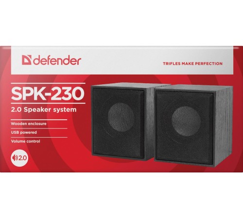 Defender Акустическая 2.0 система SPK 230 4 Вт, питание от USB