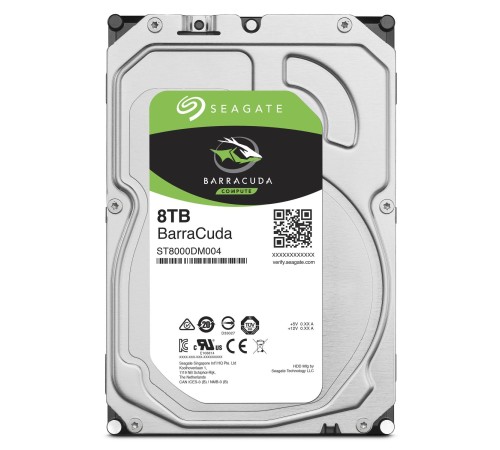 Жесткий диск/ HDD Seagate Barracuda 3.5"" 8TB 256MB 5400RPM SATA 1 year warranty (replacement WD80EAZZ) Жесткий диск/ HDD Seagate Barracuda 3.5"" 8TB 256MB 5400RPM SATA 1 year warranty (replacement WD80EAZZ)