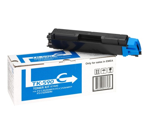 тонер-картридж Kyocera TK-590C/ Toner Cartridge TK-590C (5K)