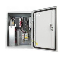 Коммутатор/ OSNOVO Уличный управляемый (L2) коммутатор с термостабилизацией и резервным питанием на базе уличной станции OSNOVO OS-34TB1. Порты: 4 x GE (10/100/1000Base-T) с PoE (до 30W) + 2 x GE SFP (1000Base-X). Суммарный бюджет PoE до 120W