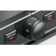 Тостер Bosch/ Тостер Bosch, 2 отделения, 7 уровней прожарки, электромеханическое управление, поддон для крошек, мощность 970 Вт, функция разморозки, подогрев, КНОПКА "Stop", цвет графитовый/черный