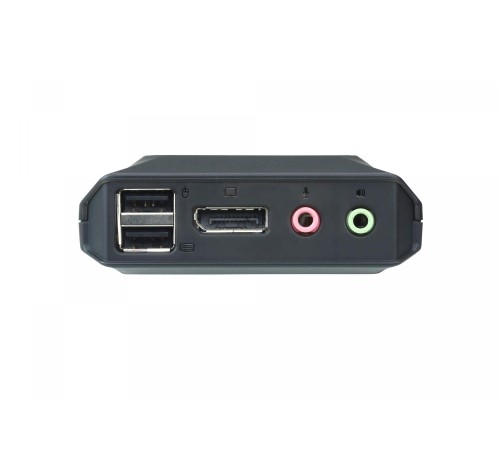 2-портовый, USB, DisplayPort, кабельный KVM-переключатель с пультом удаленного переключения порта, разрешение 2560 x 1600 при 60 Гц/ 2 PORT HDMI KVM SWITCH.