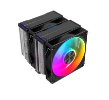 Кулер для процессора/ CPU Cooler SAMA A60L (265W, 4-pin PWM, 156.5mm, 6x6mm, ARGB, 2x120mm, 78CFM, 29dBA, 2200RPM, S: 1851/1700/1200/115X, AM5/AM4, silver)